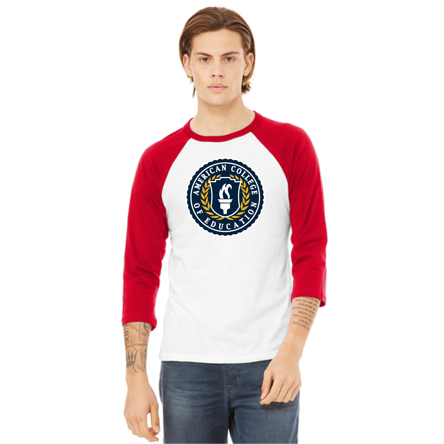 Unisex 3/4-Sleeve Baseball Tee
