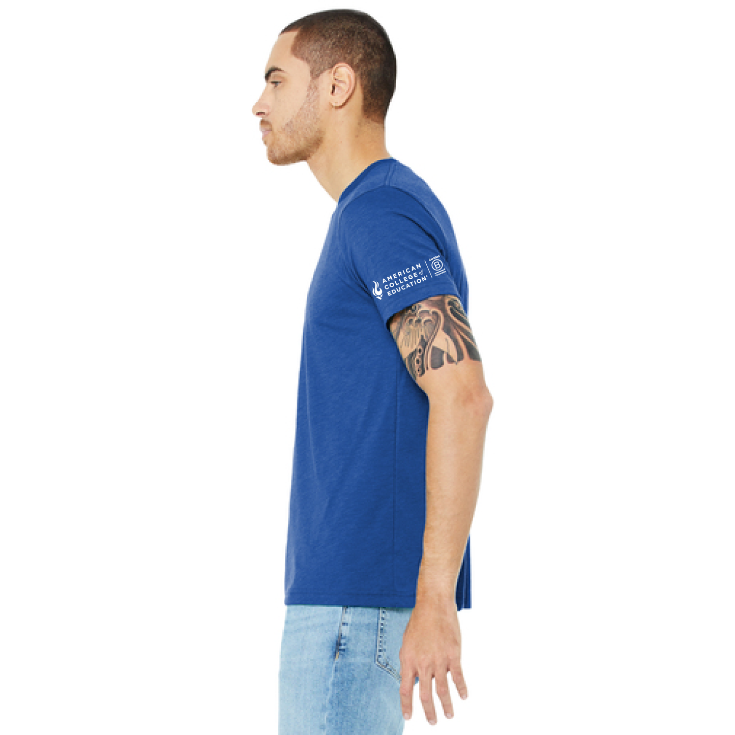 ACE Alumni Logo Unisex Triblend Short Sleeve Tee