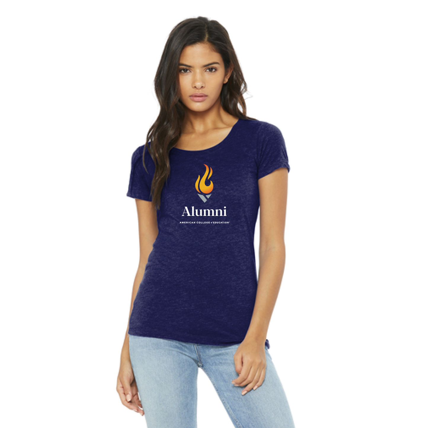 ACE Alumni Ladies Triblend Short Sleeve Tee