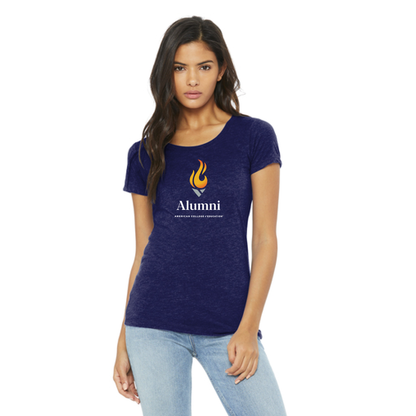 ACE Alumni Ladies Triblend Short Sleeve Tee