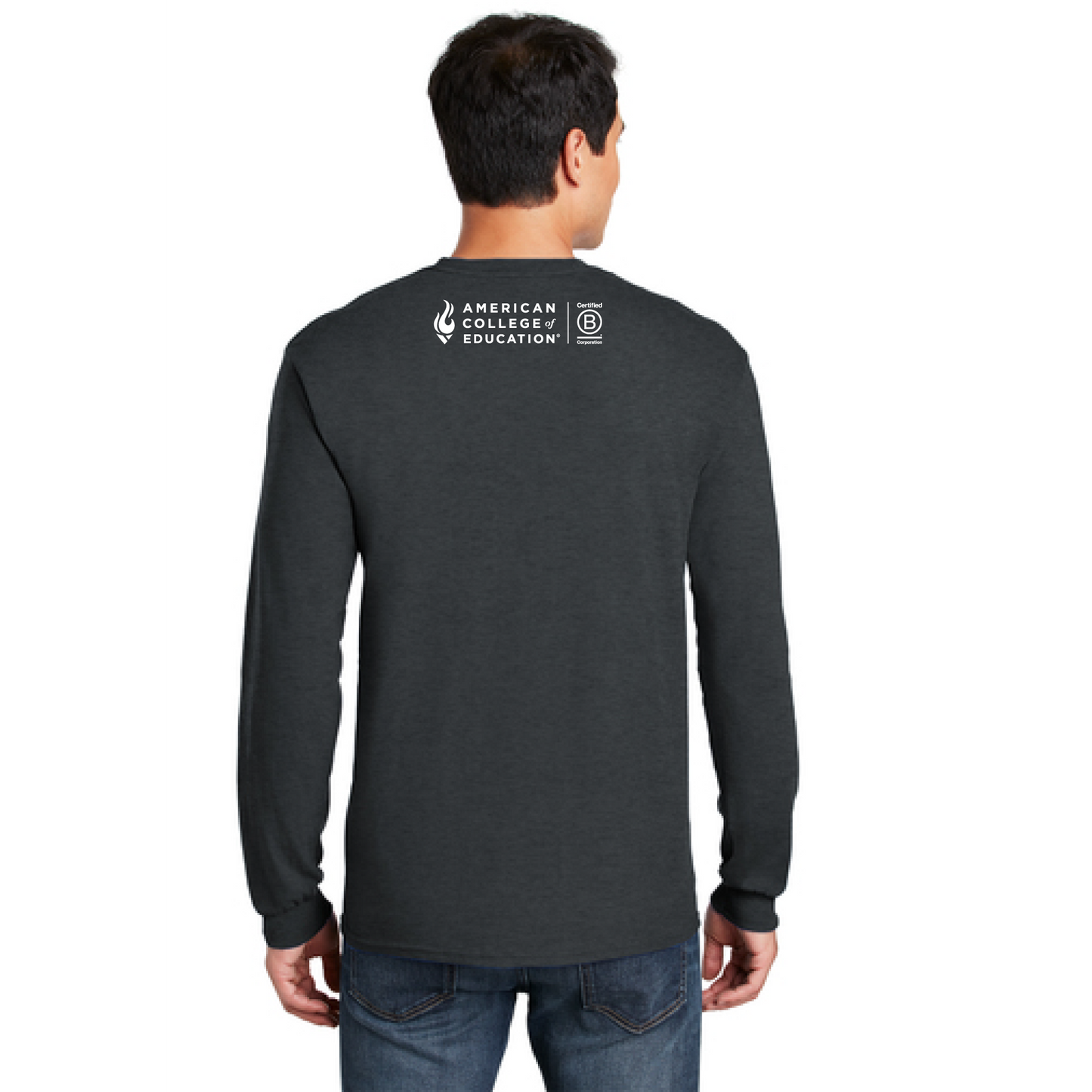 ACE Alumni Logo 100% Heavy Cotton Long Sleeve T-Shirt