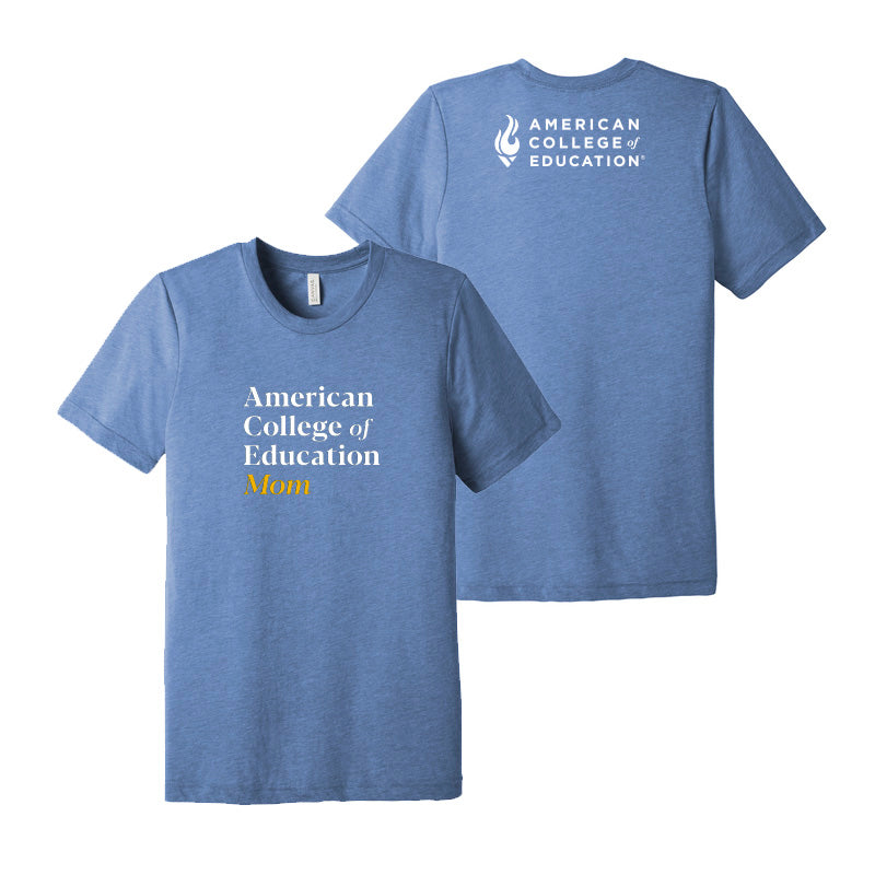 BELLA+CANVAS Unisex Triblend Short Sleeve Tee (Design 10-Mom)