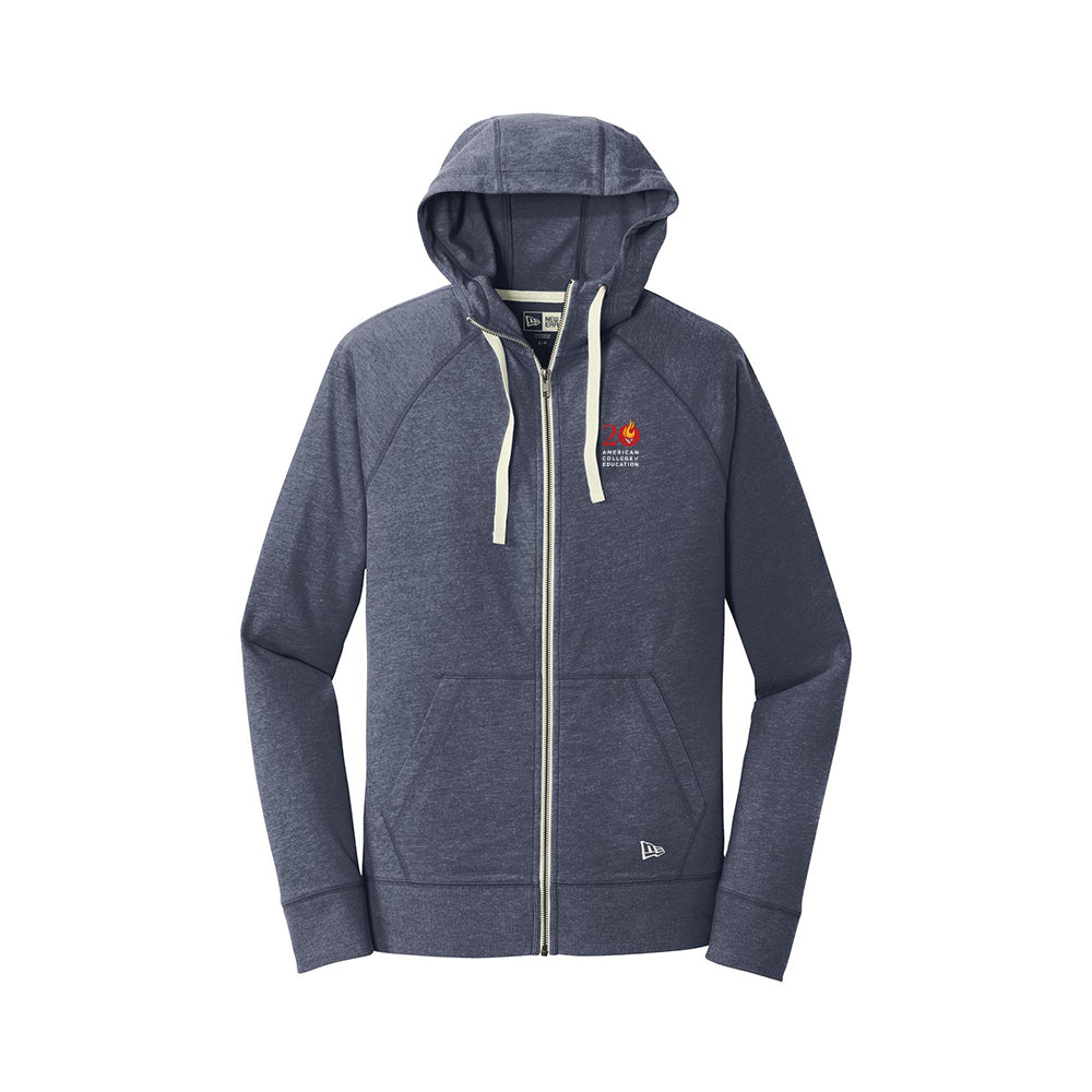 20 Year - New Era Sueded Cotton Blend Full-Zip Hoodie