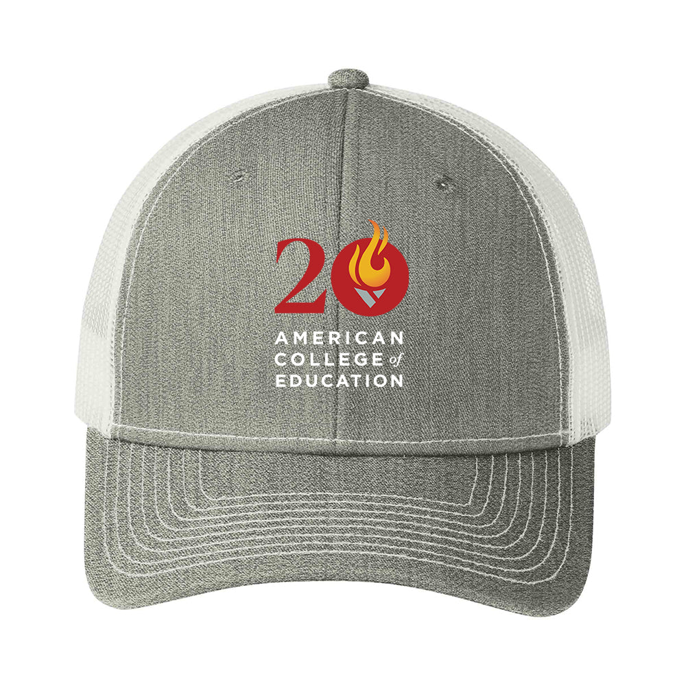 20 Year - Port Authority Snapback Trucker Cap.