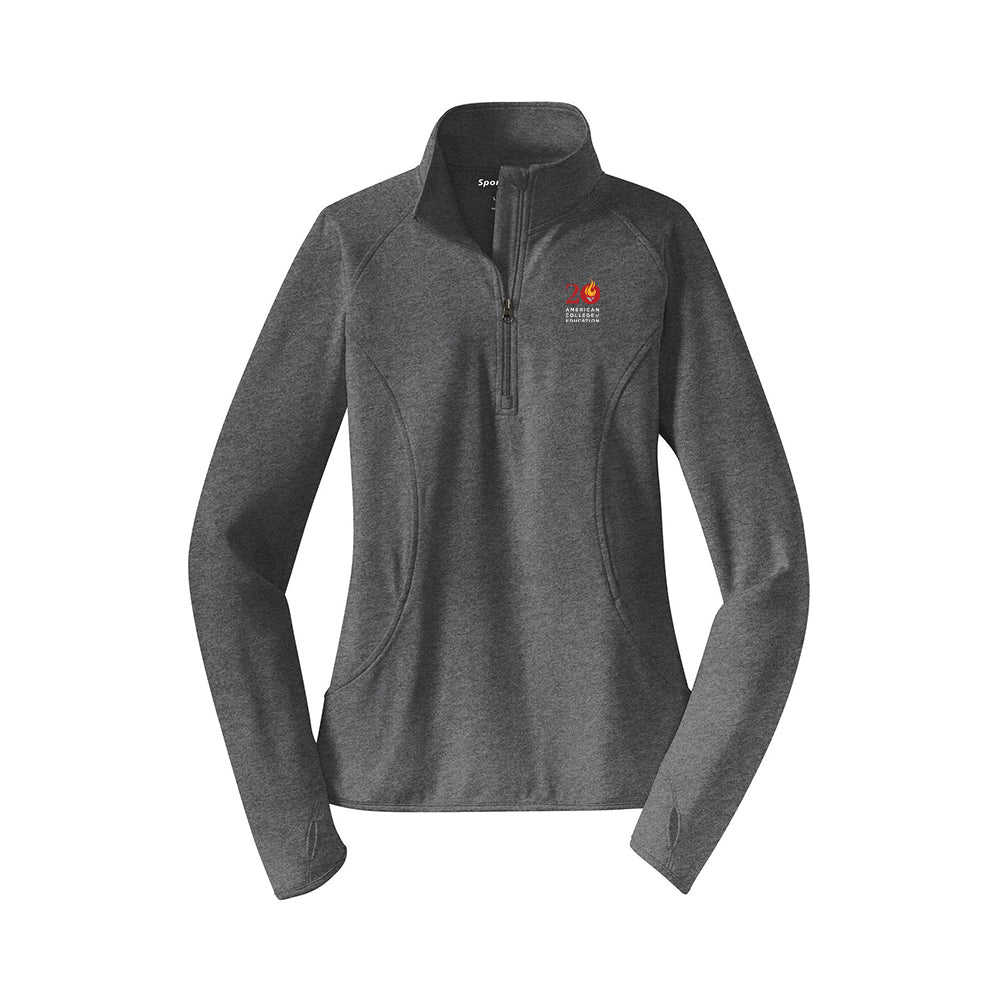 20 Year - Sport-Tek Women's Sport-Wick Stretch 1/4-Zip Pullover