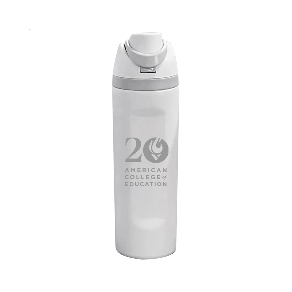 20 Year - Insulated Stainless Steel Water Bottle with Straw - 32oz