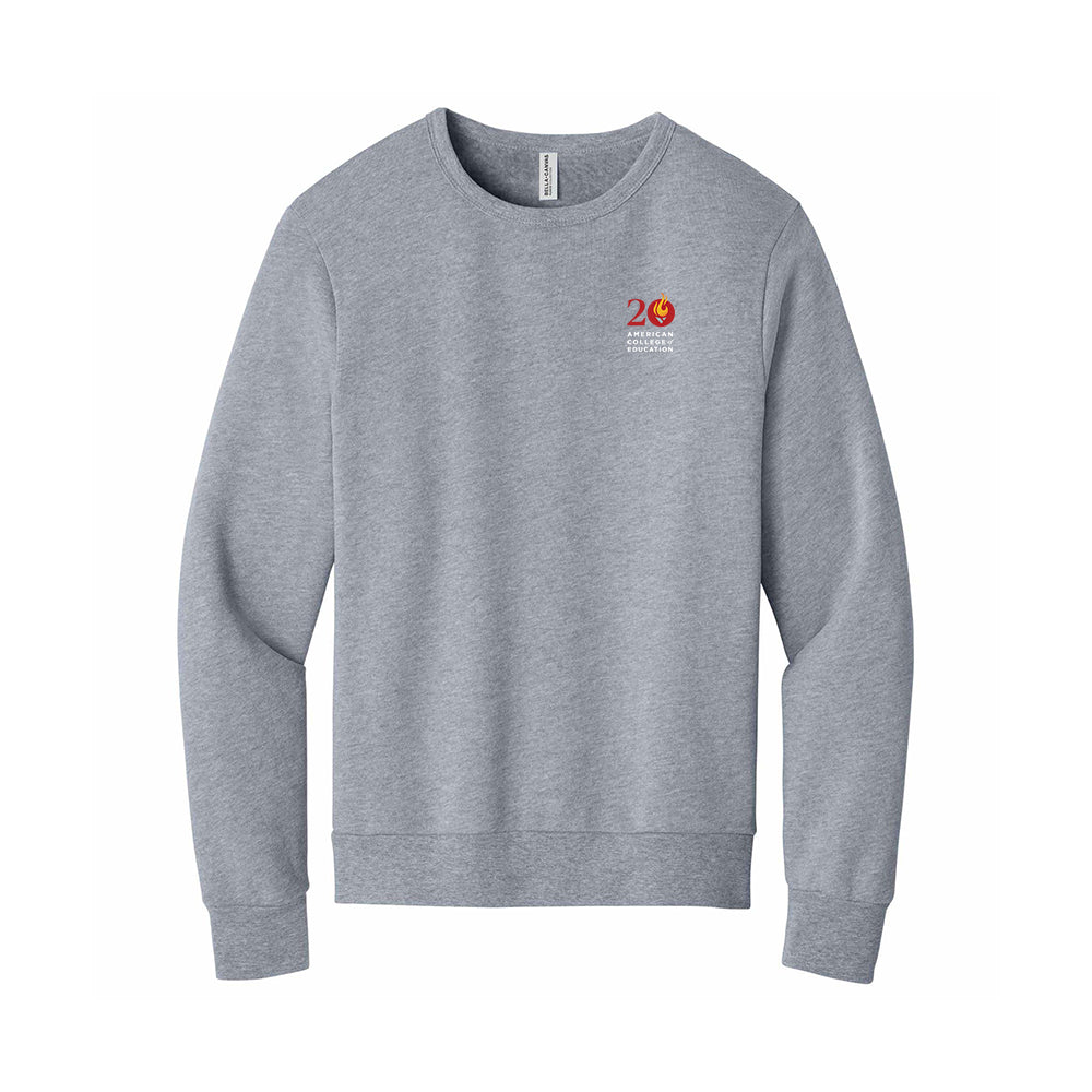 20 Year - BELLA+CANVAS Unisex Sponge Fleece Classic Crewneck Sweatshirt